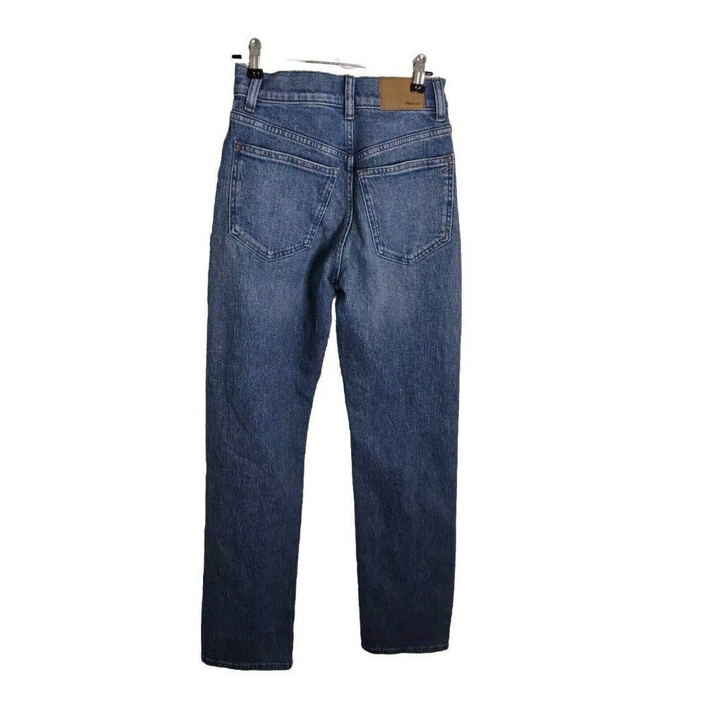 NWT Madewell The 90's Straight Leg High Rise Jean Size 23 Sequins Magic Pockets - Picture 7 of 12